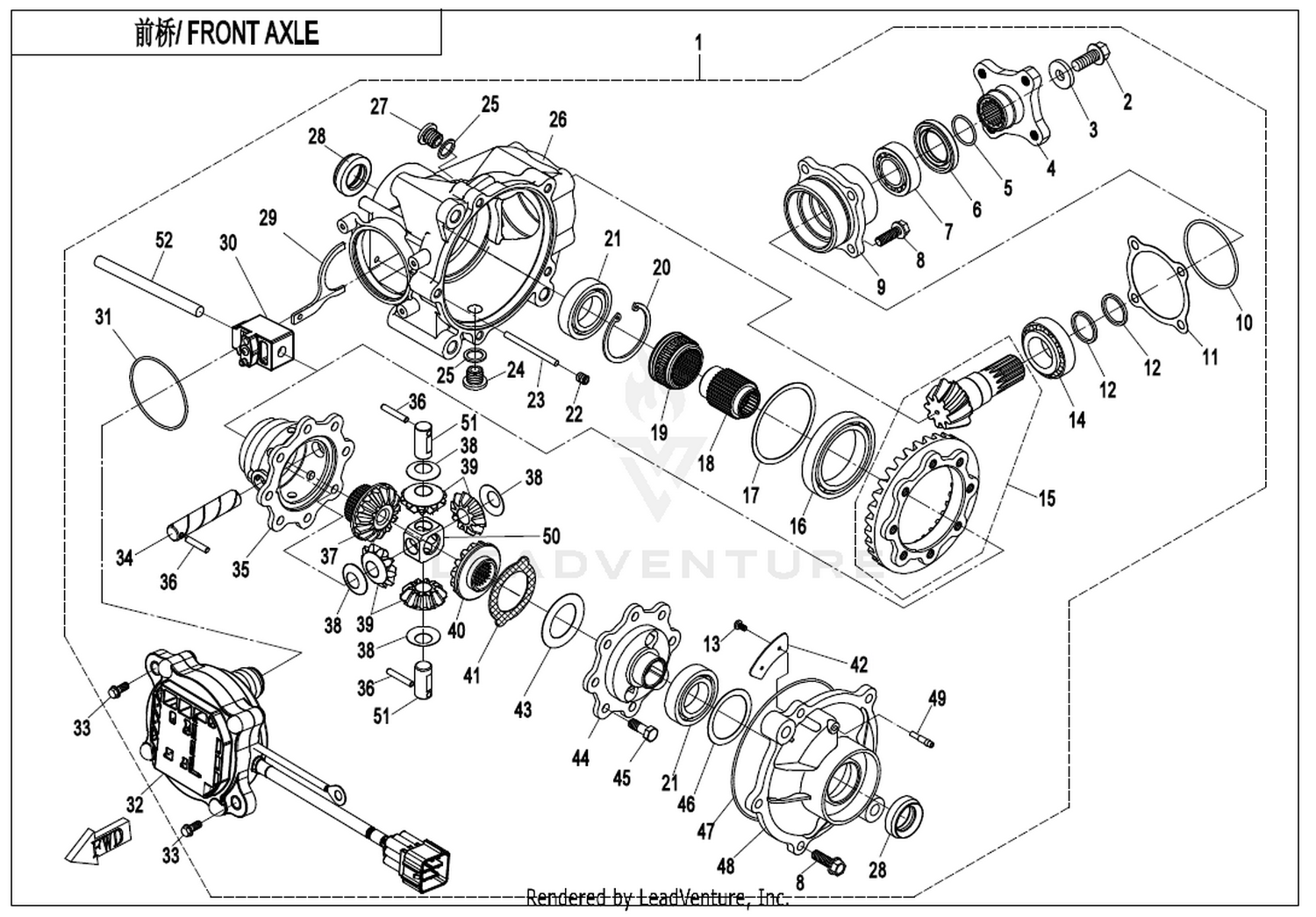 Front Axle