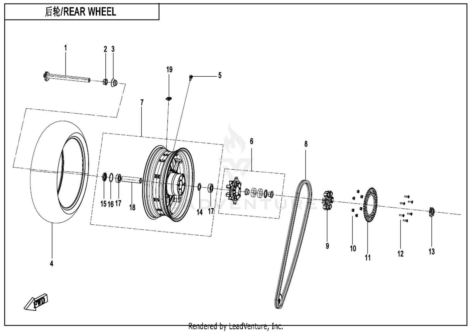 Rear Wheel