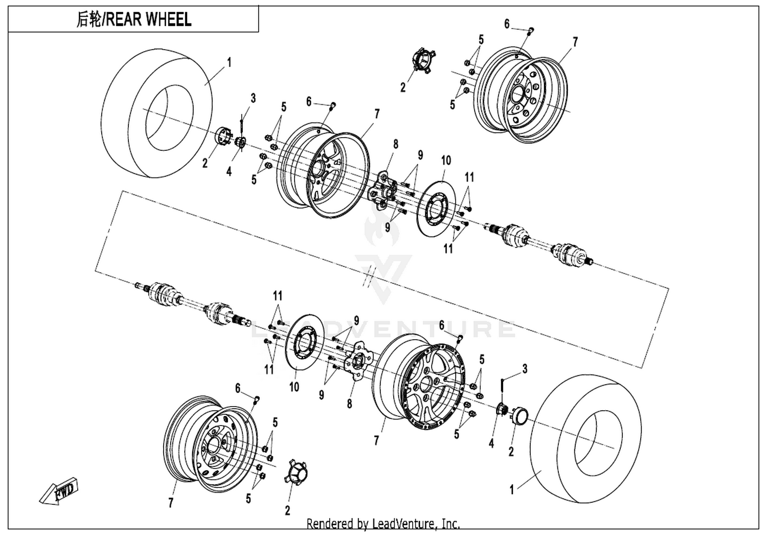 Rear Wheel