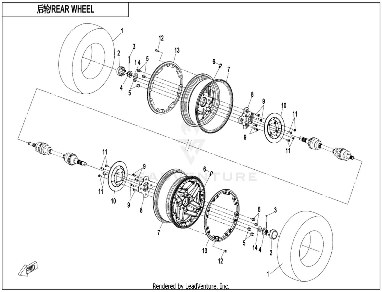 Rear Wheel