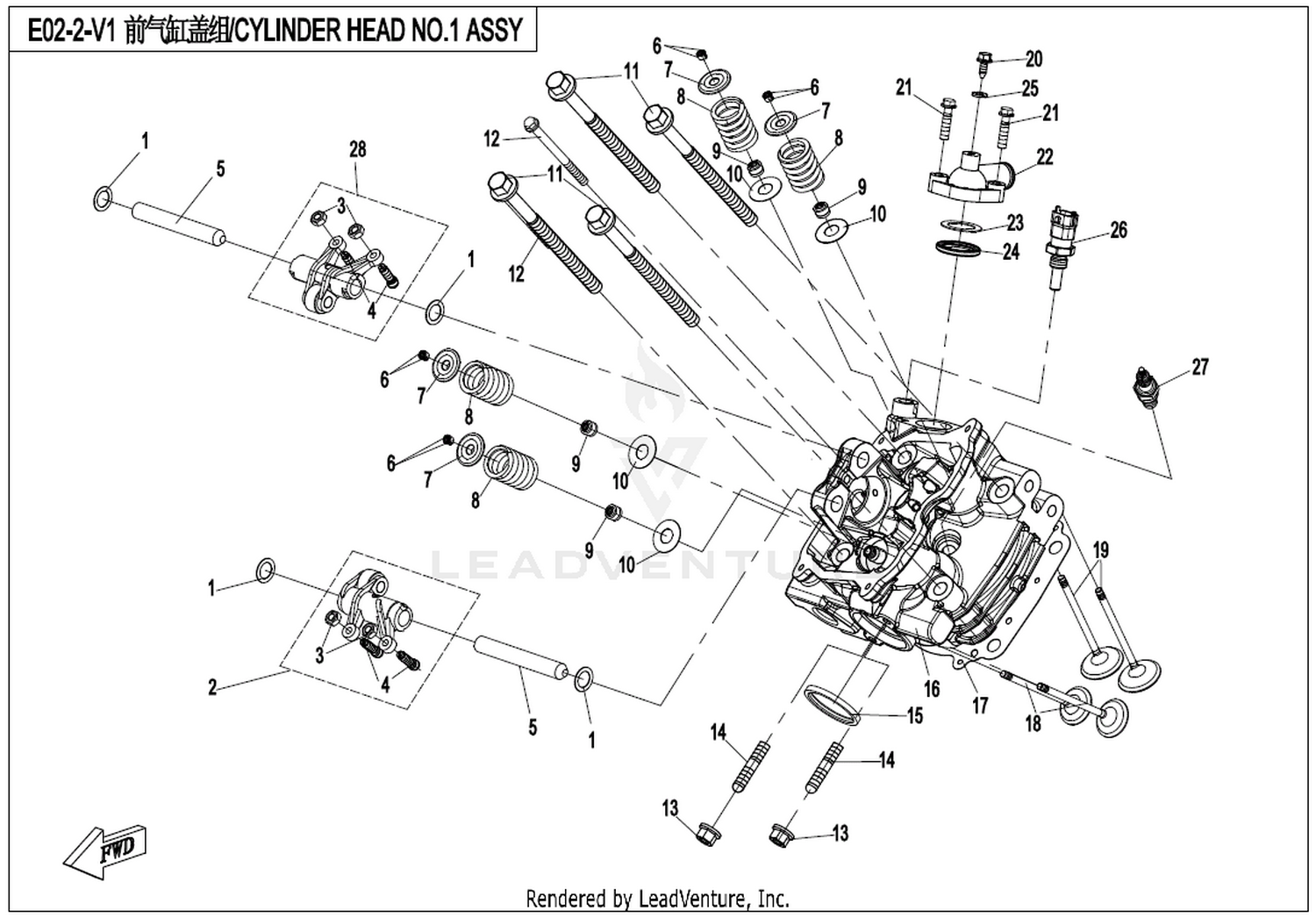 Cylinder Head No.1 Assy