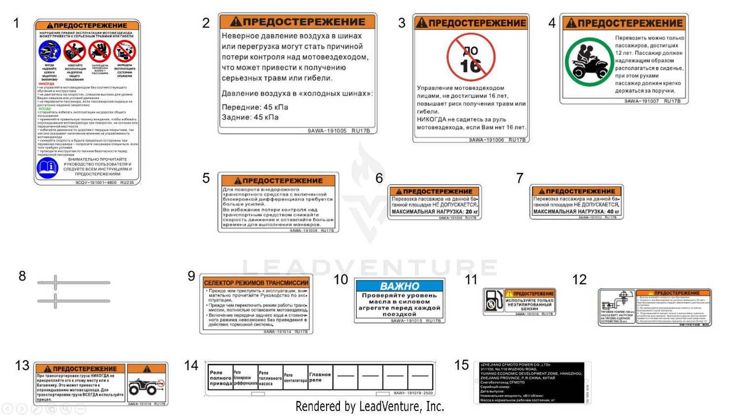 Decal Warning(Russia)