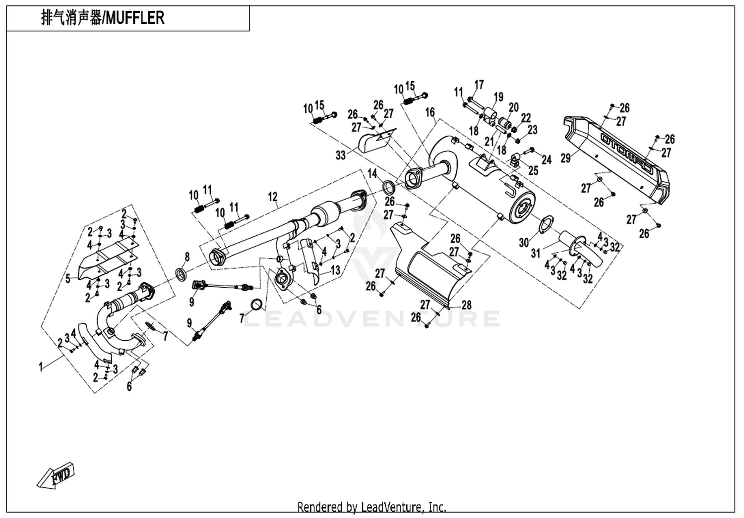 Muffler(168 & Lof)