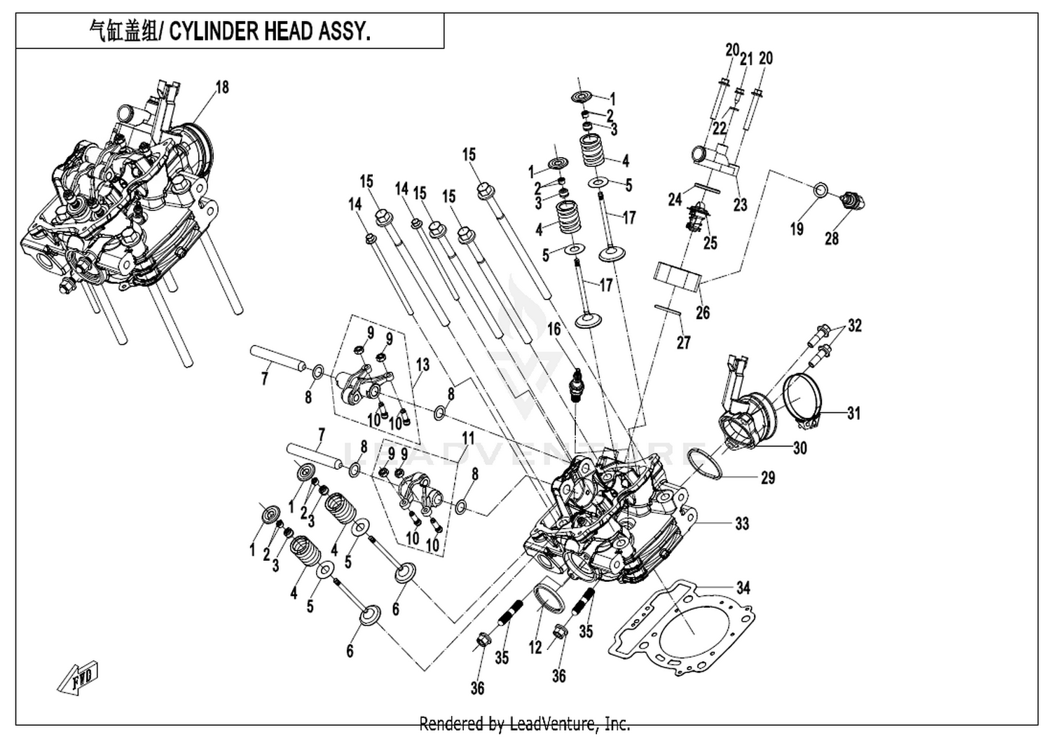 Cylinder Head Assy