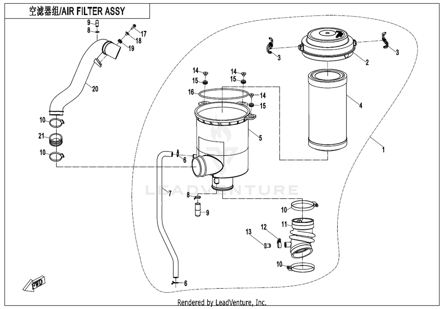 Air Filter Assy 1