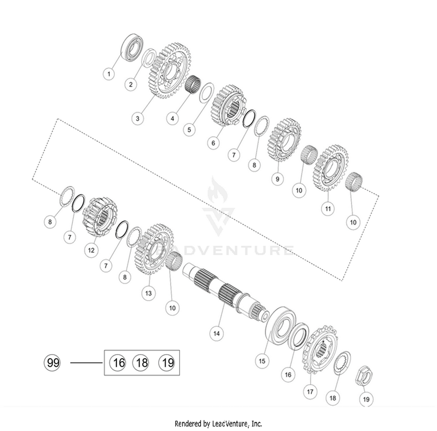 Transmisson Ii-Countershaft