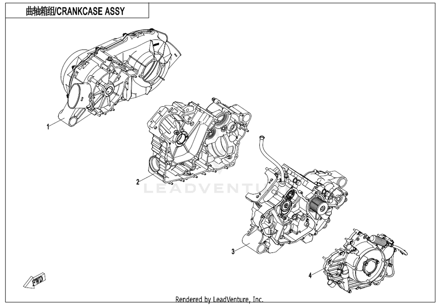 Crankcase Assy