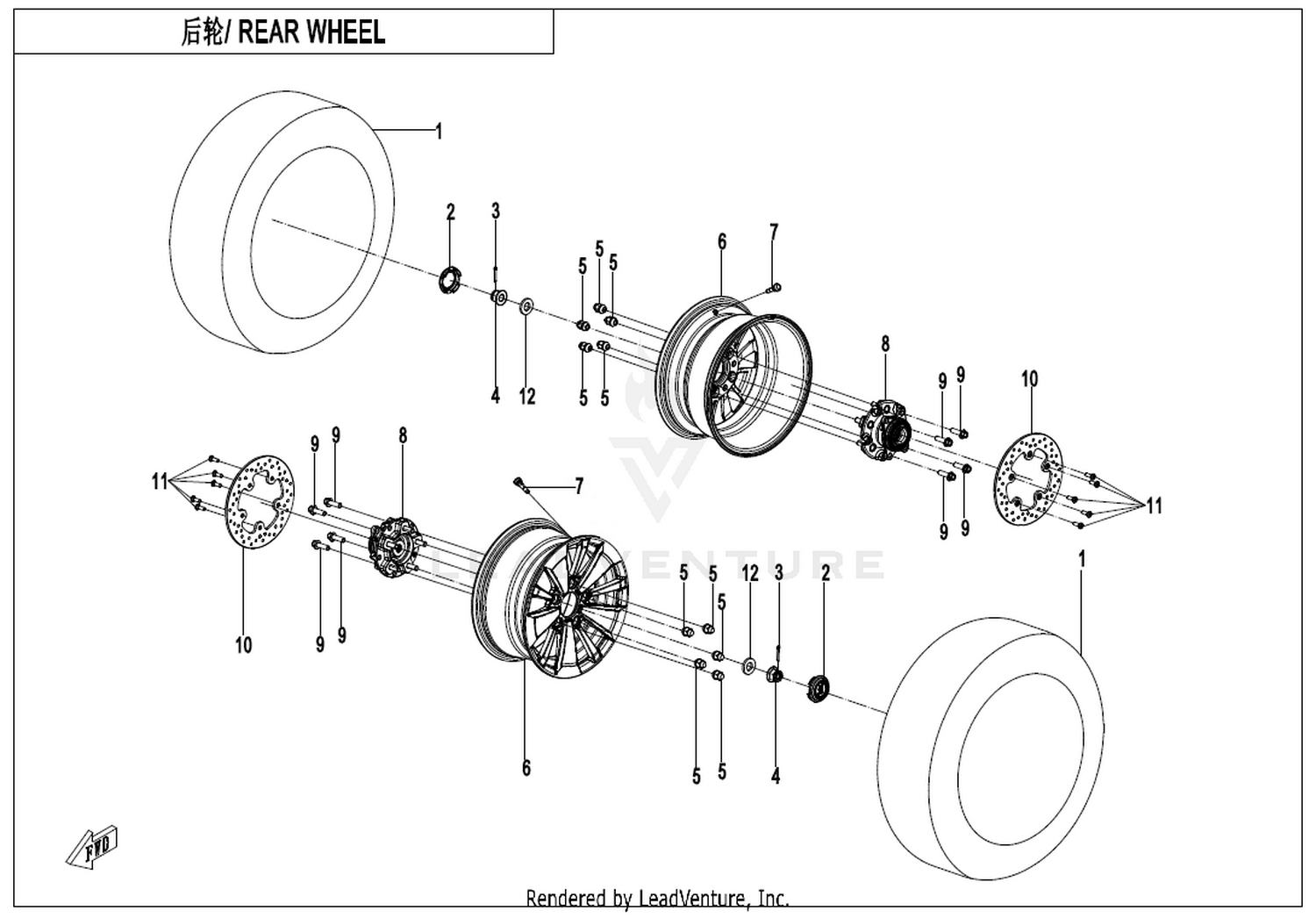 Rear Wheel