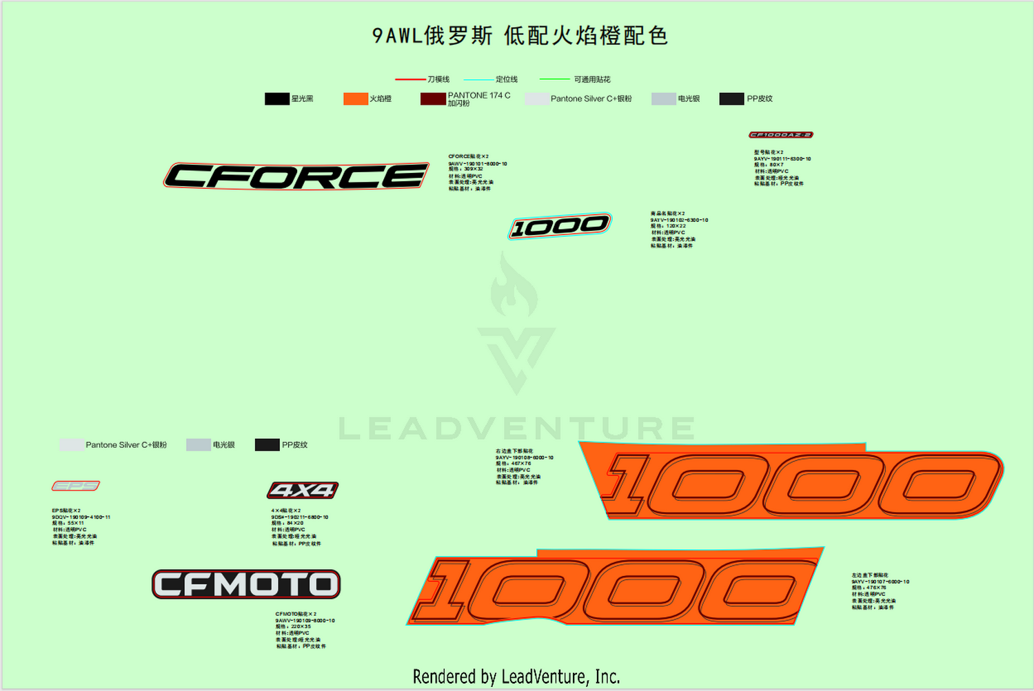 Decal,2024,Ru(Lava Orange)