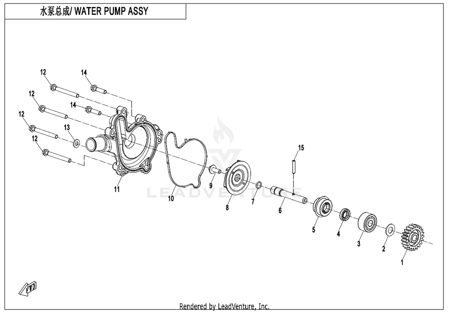 Water Pump Assy