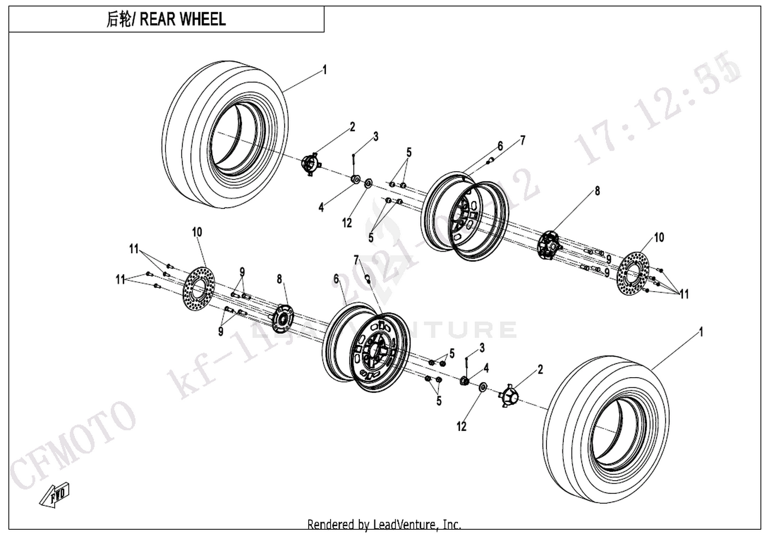 Rear Wheel
