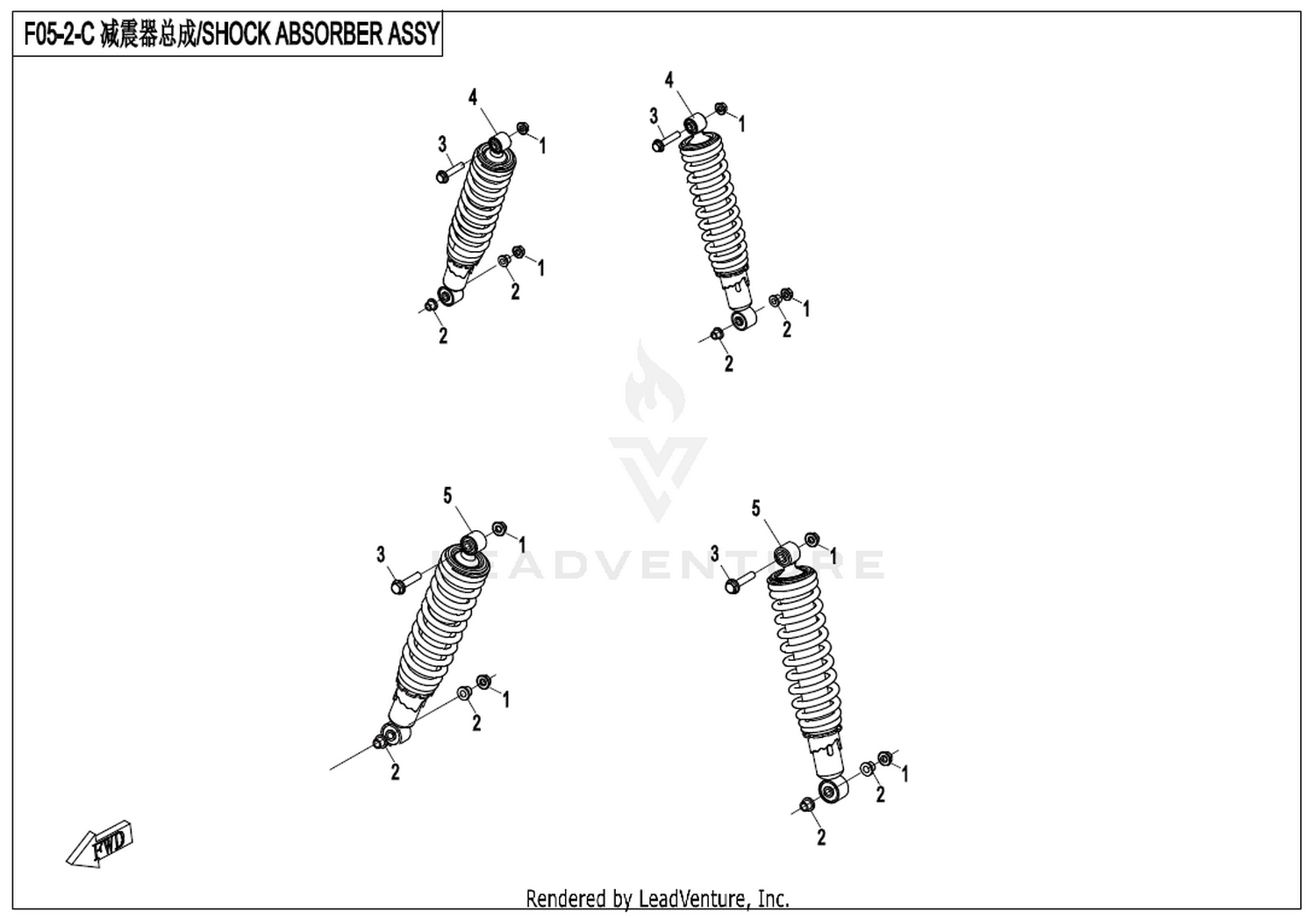 Shock Absorber Assy(Yit Oil Shock)