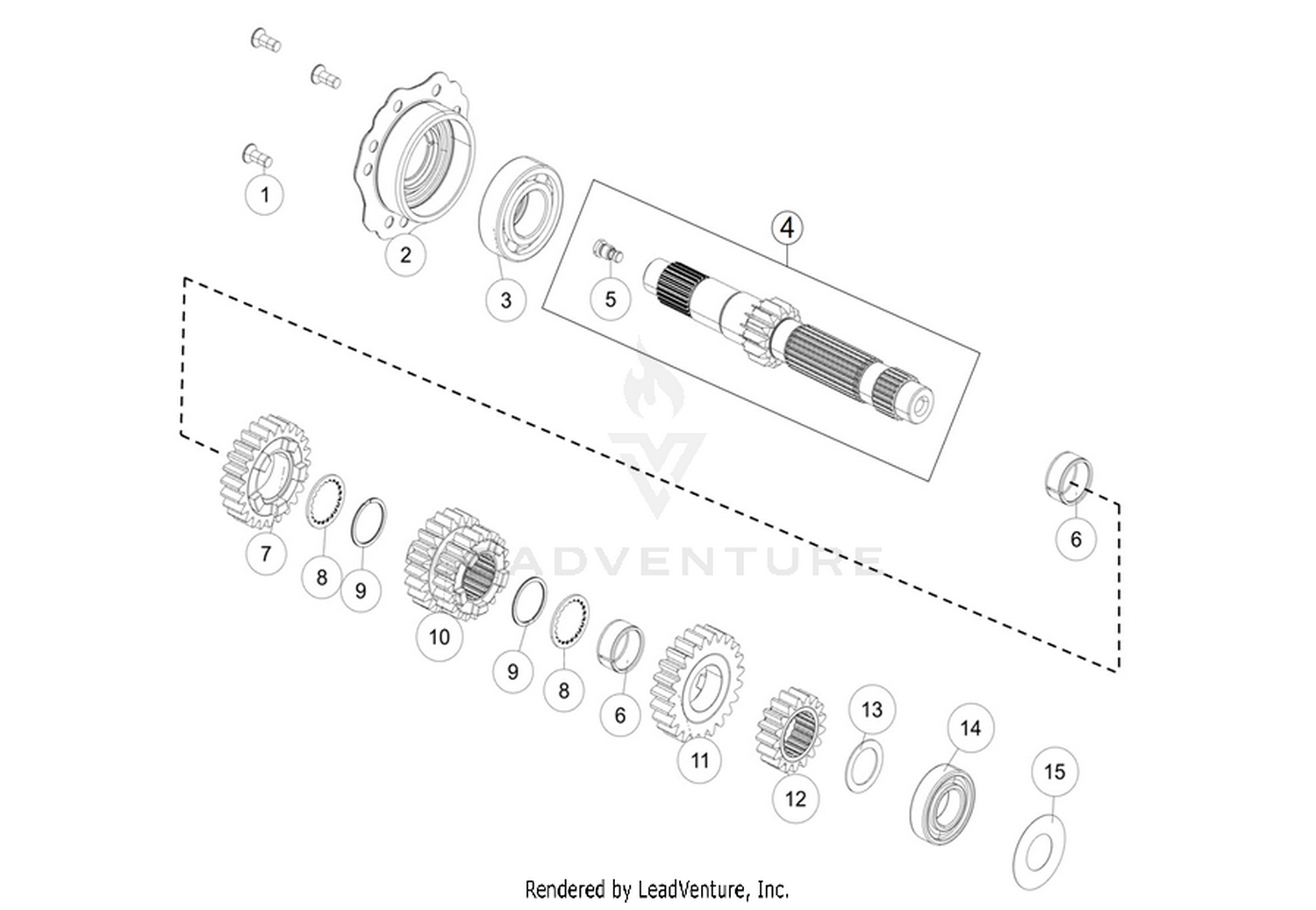 Transmission I-Main Shaft