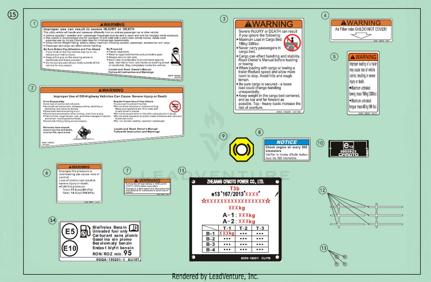 Decal Warning 1