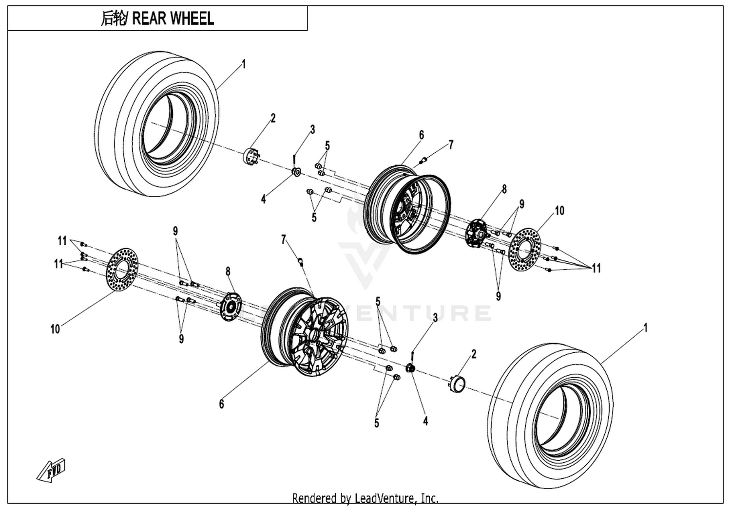 Rear Wheel
