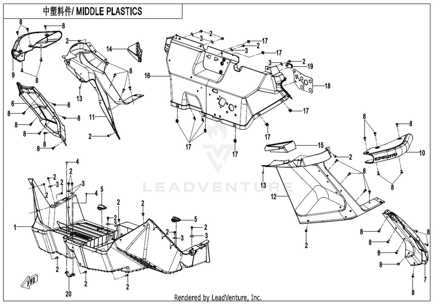 Middle Plastics 2