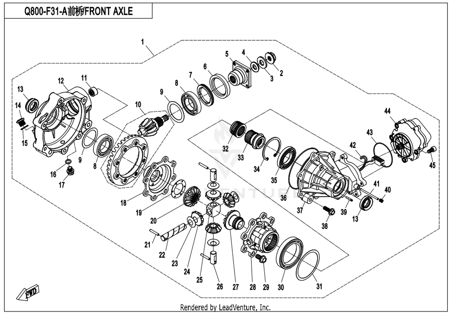 Front Axle 1