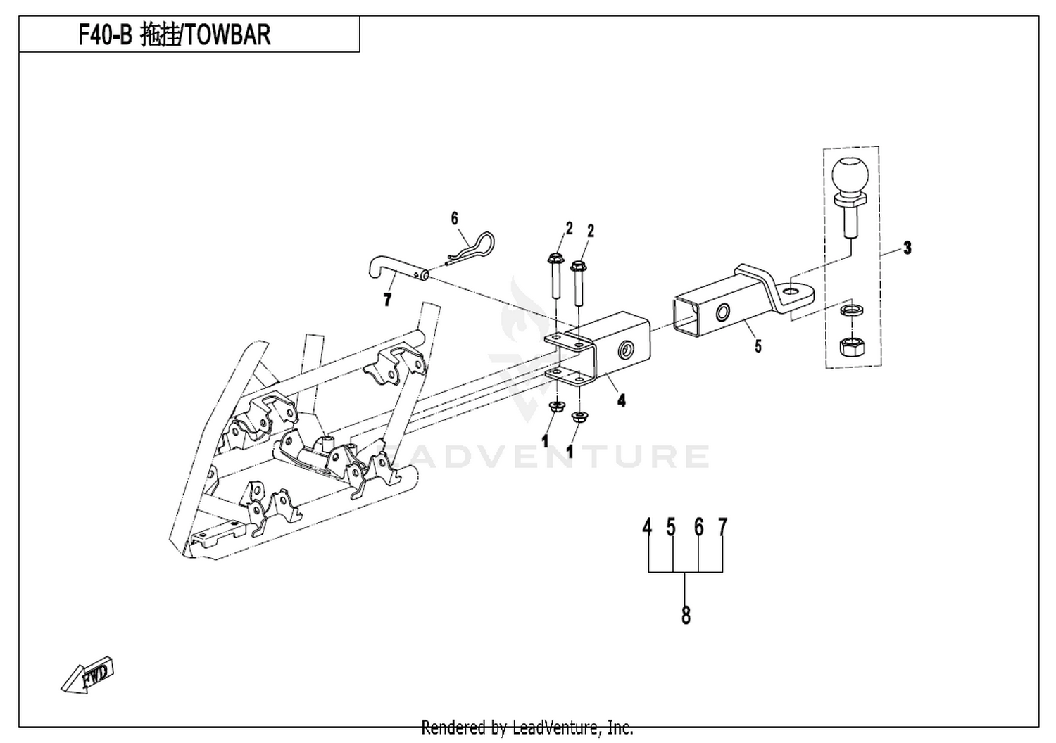 Towbar(Split Type)