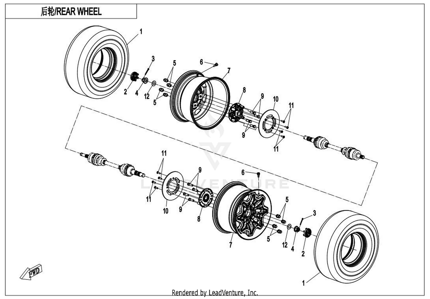 Rear Wheel
