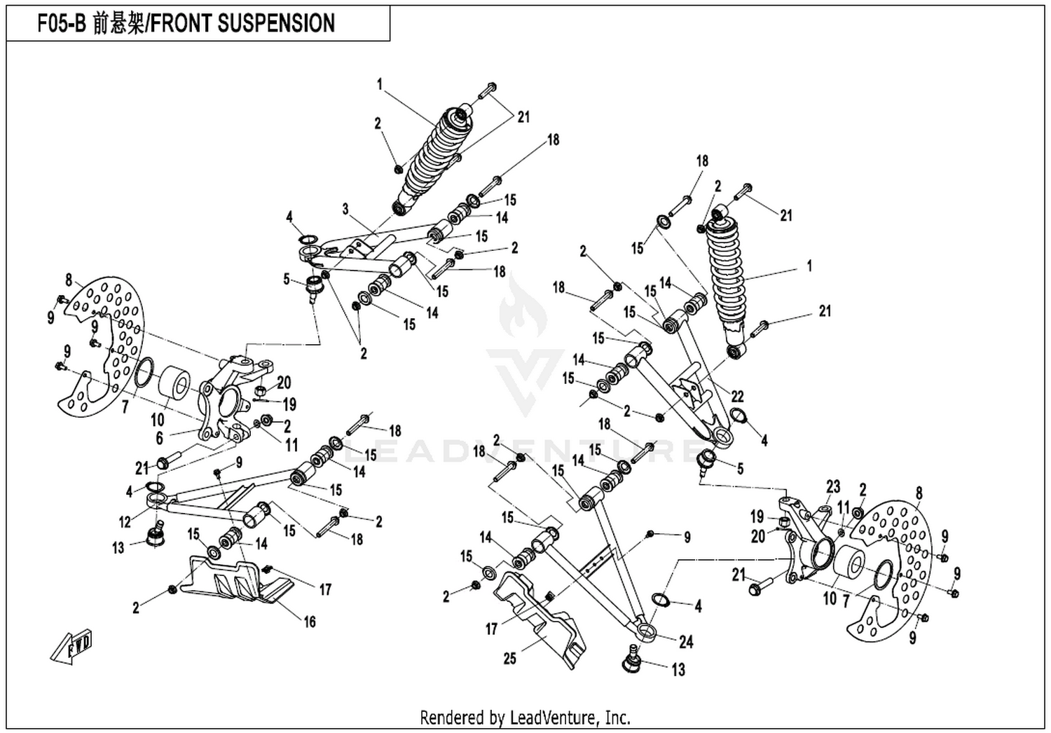 Front Suspension(Usa)