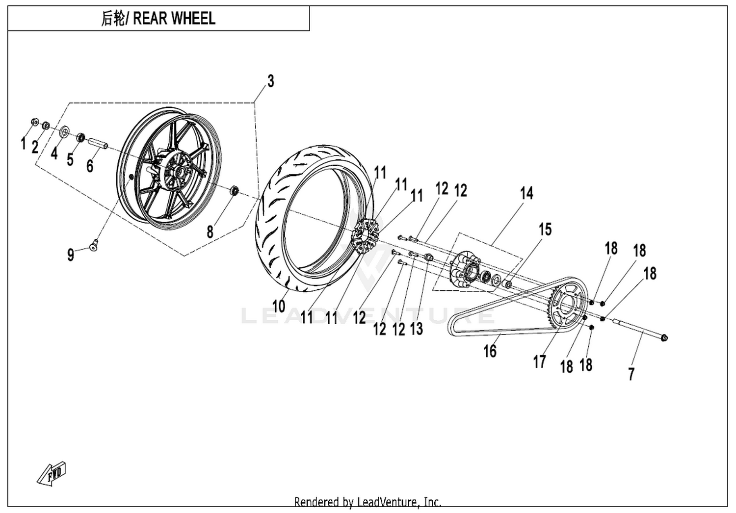 Rear Wheel
