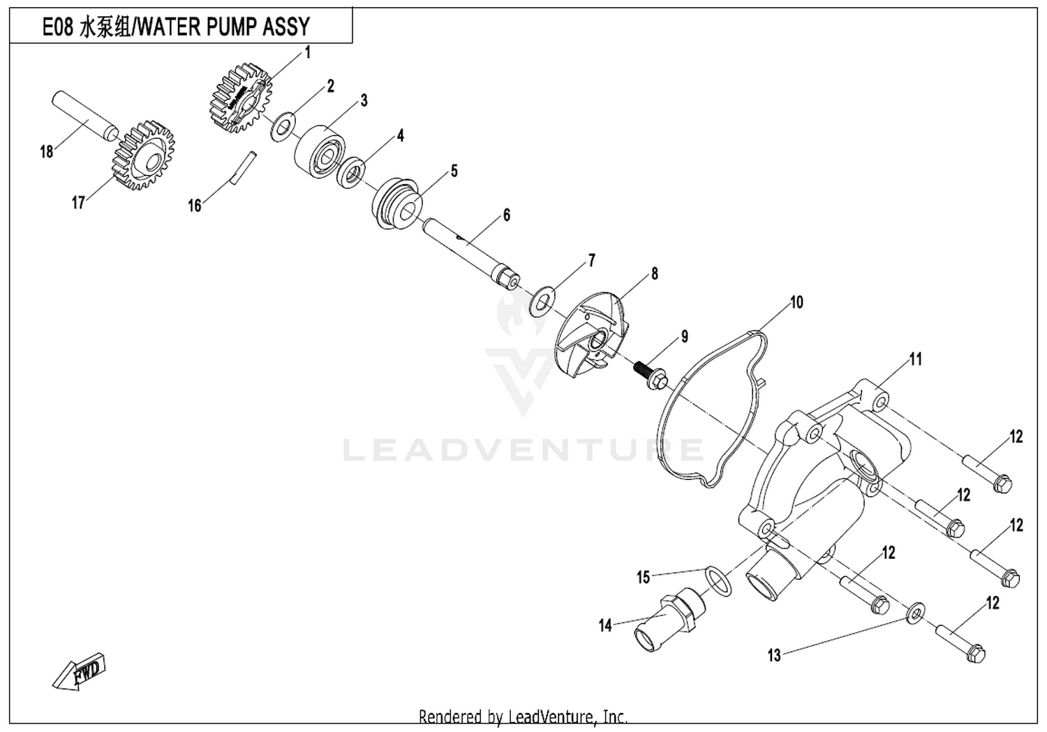 Water Pump Assy