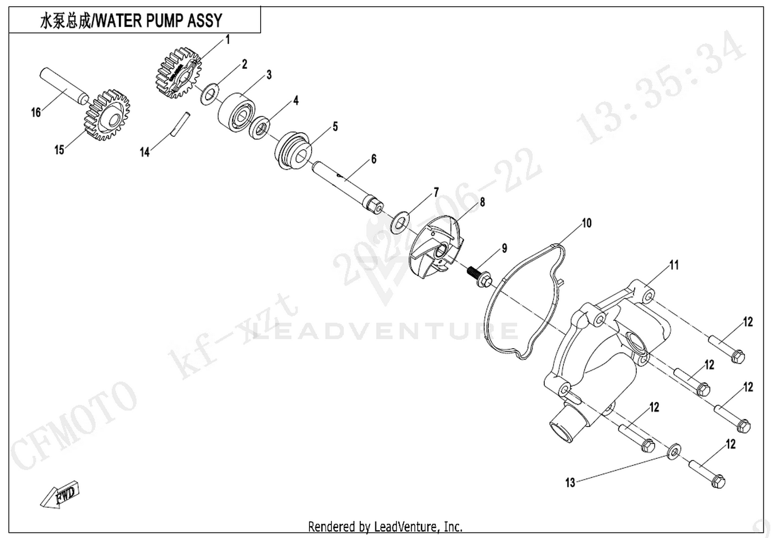 Water Pump Assy