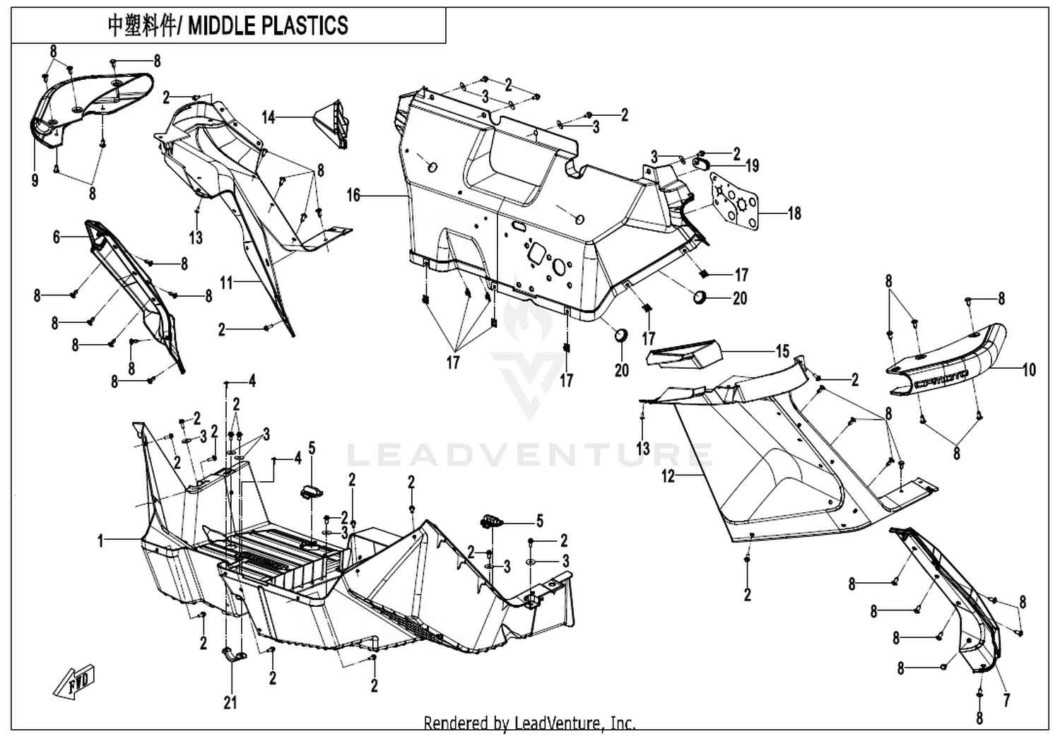 Middle Plastic 2