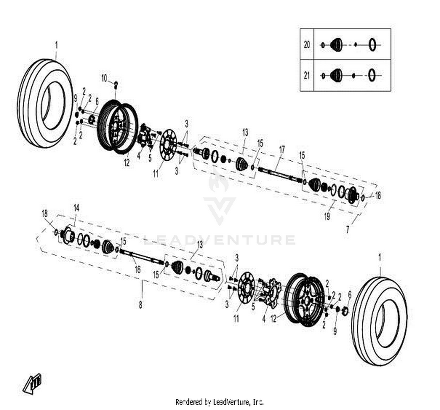 Rear Wheel