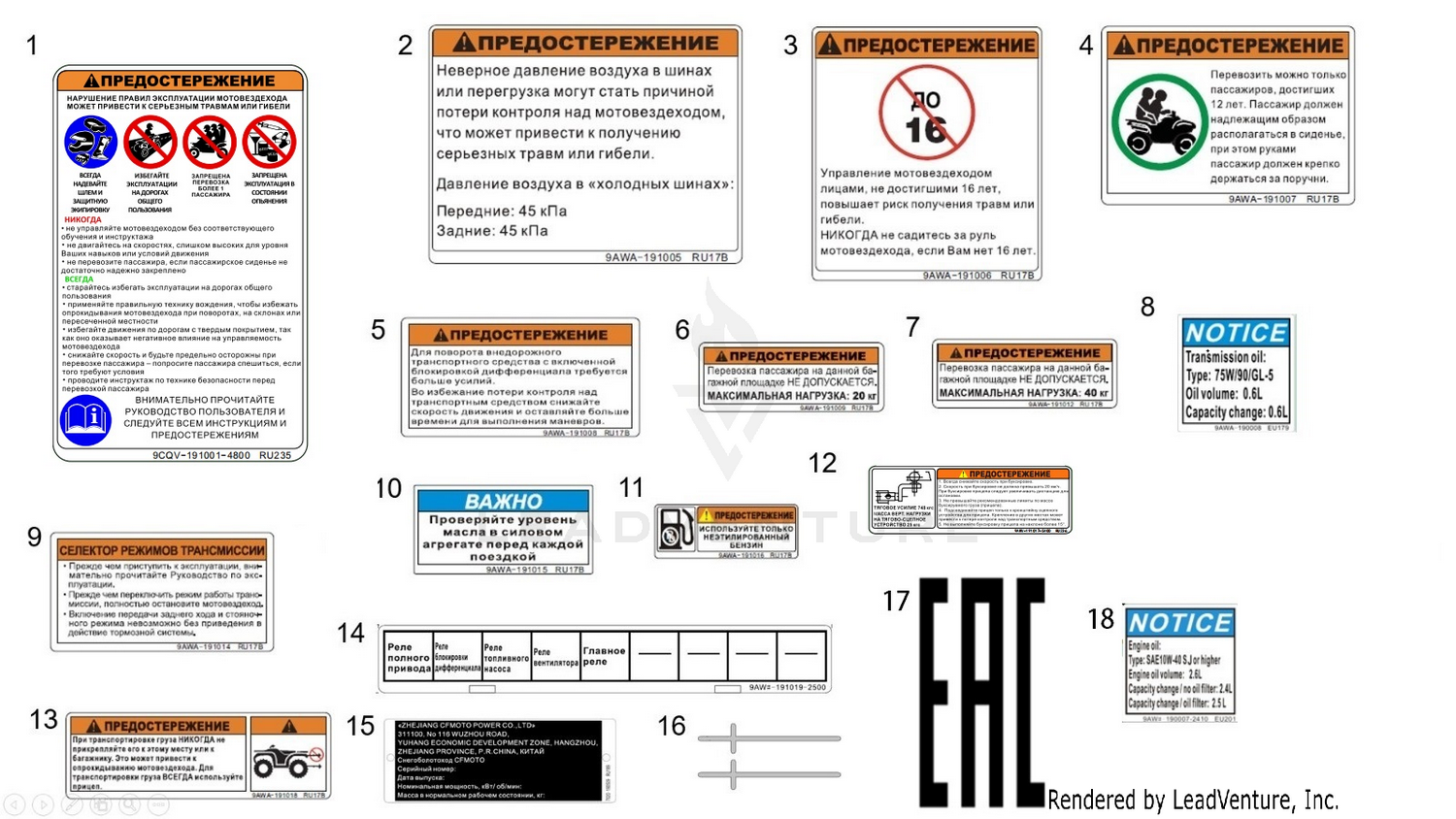 Decal Warning(Russia)