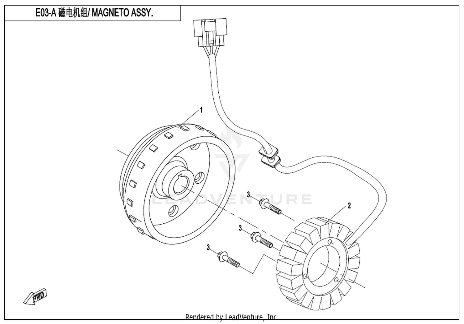 Magneto Stator Assy