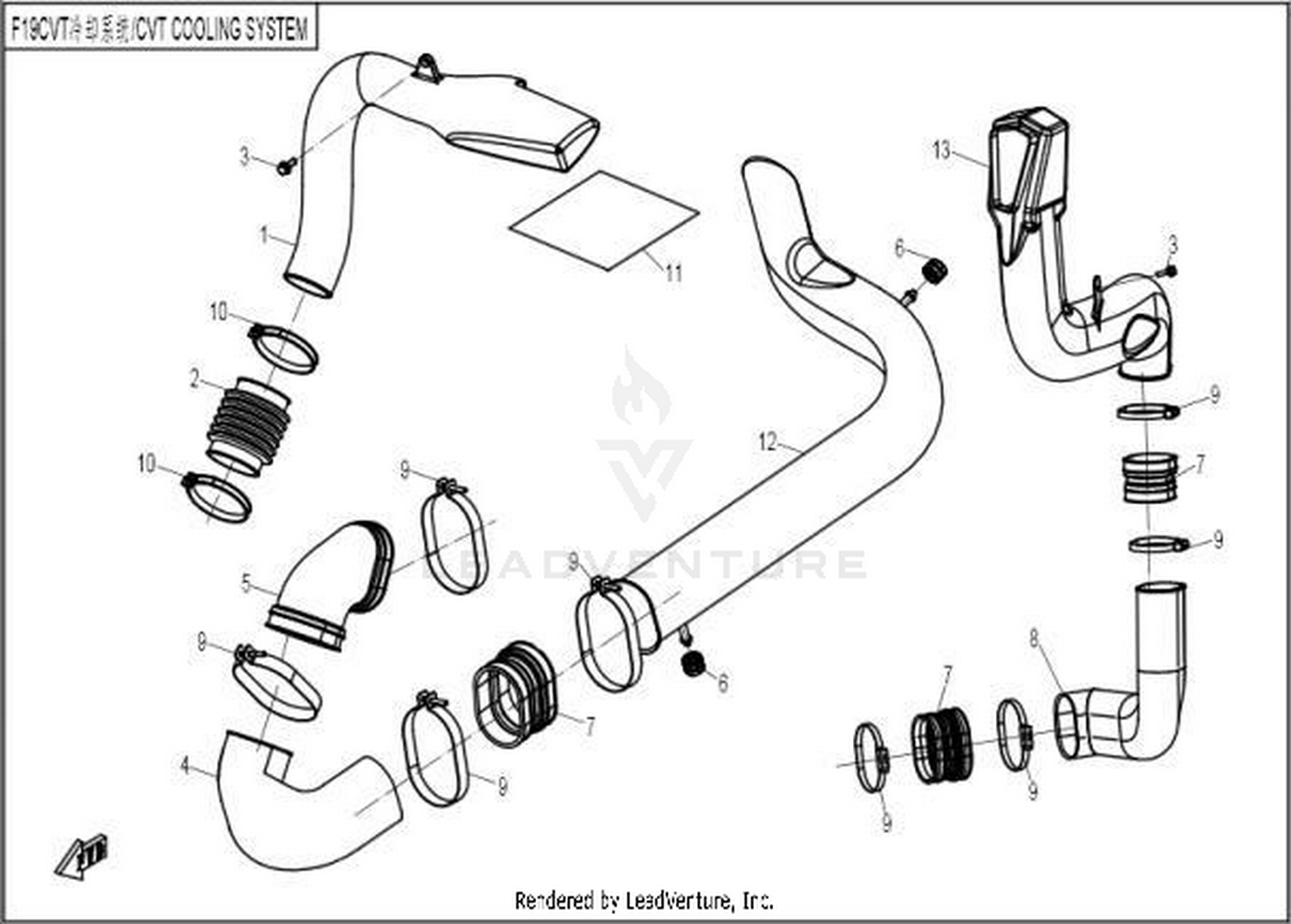 Cvt Cooling System