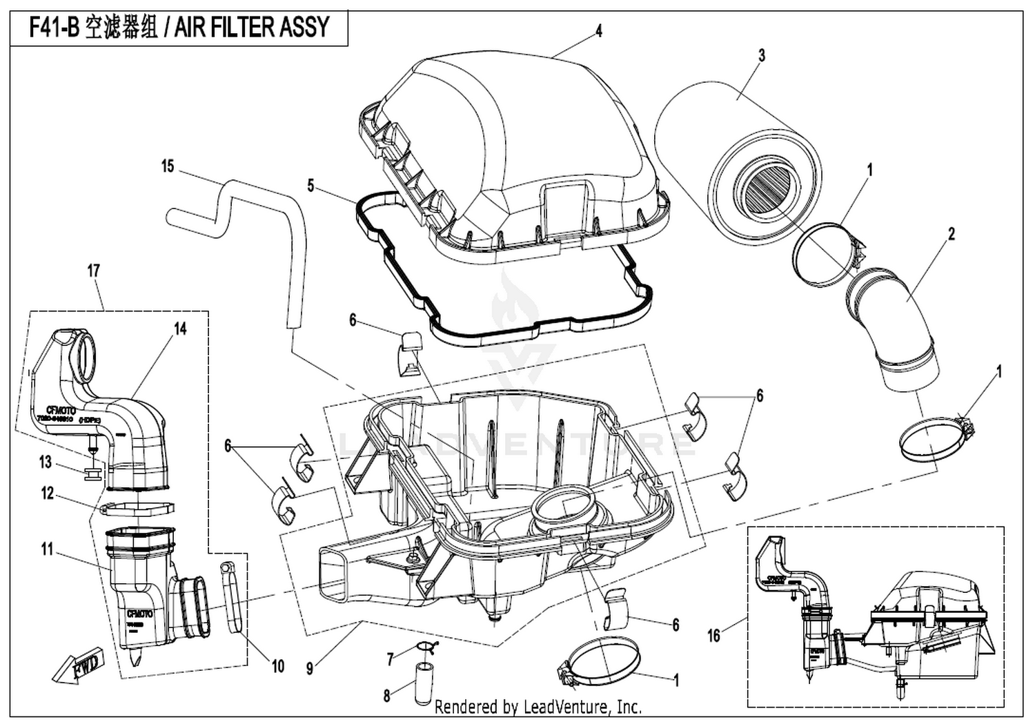 Air Filter Assy 1