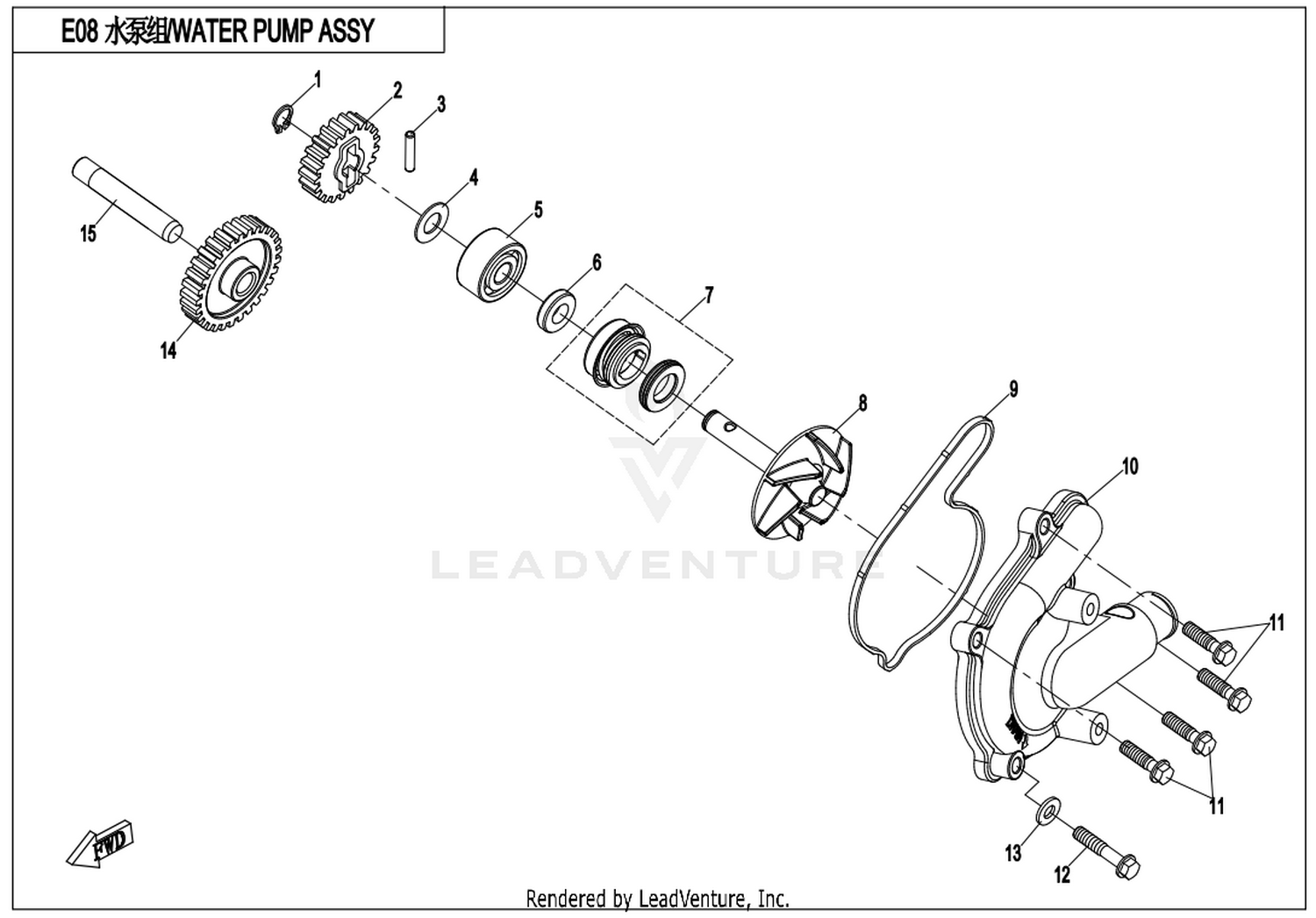 Water Pump Assy
