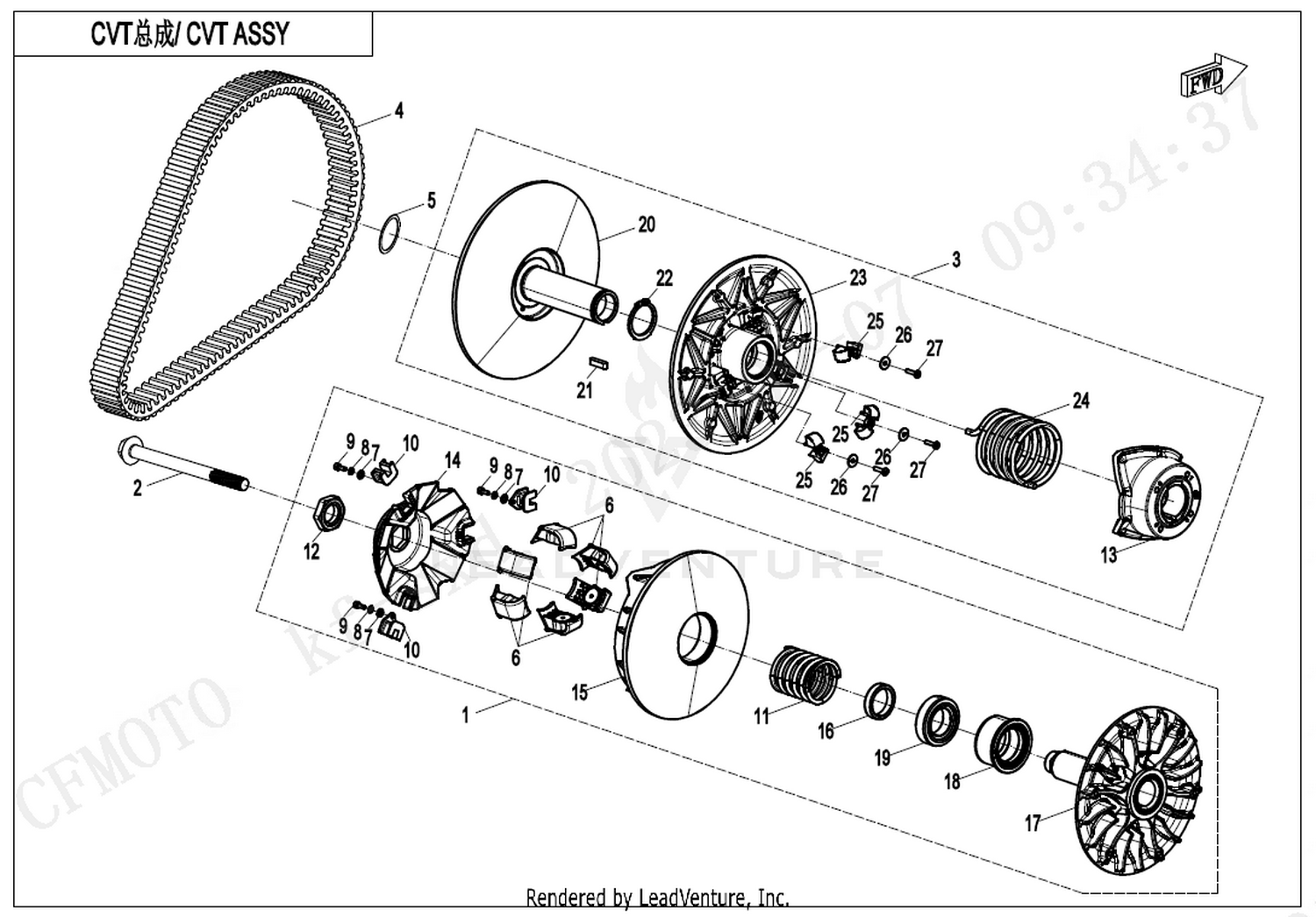 Clutch & Cvt Assy(Chongqing Changxing)