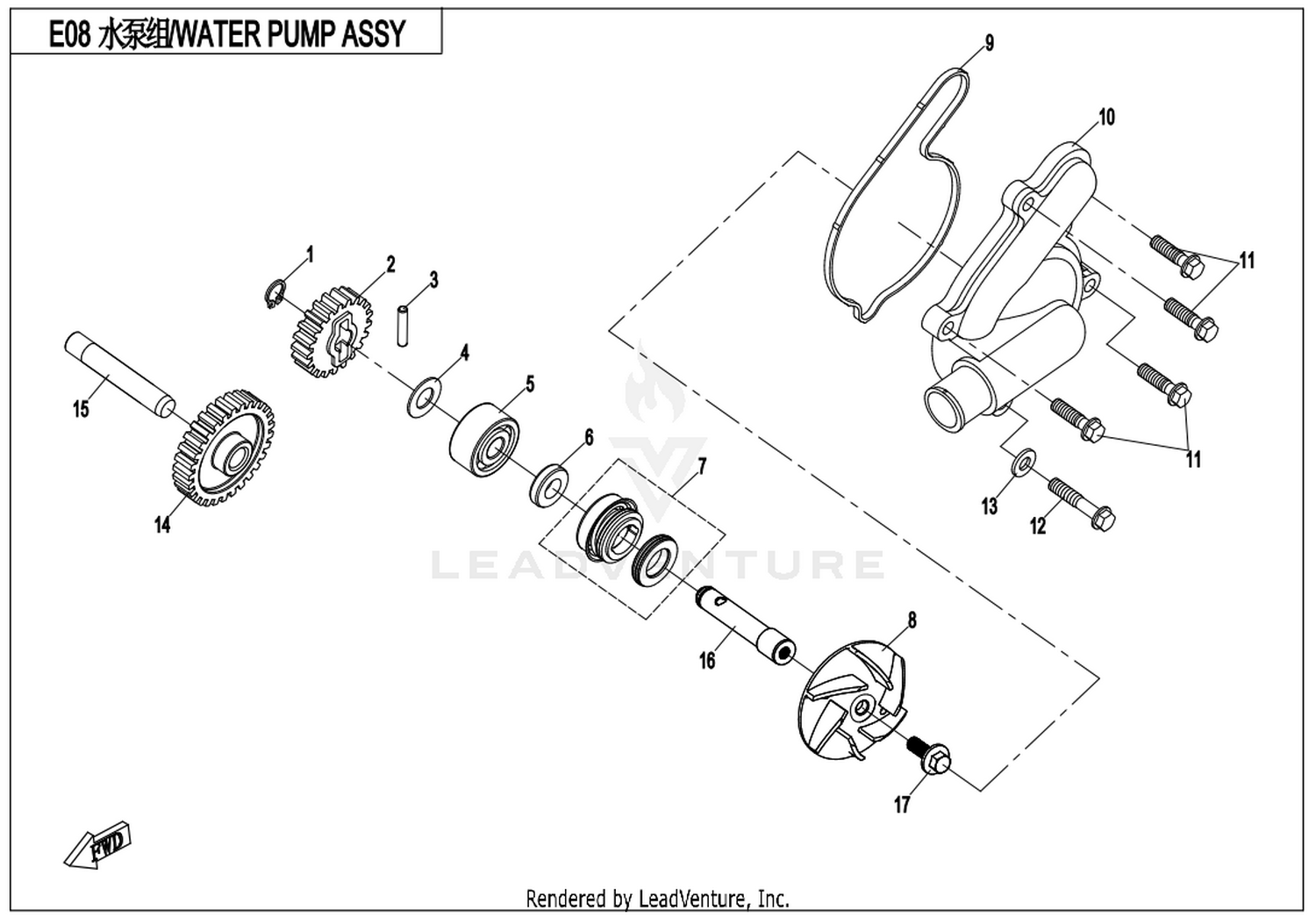 Water Pump Assy