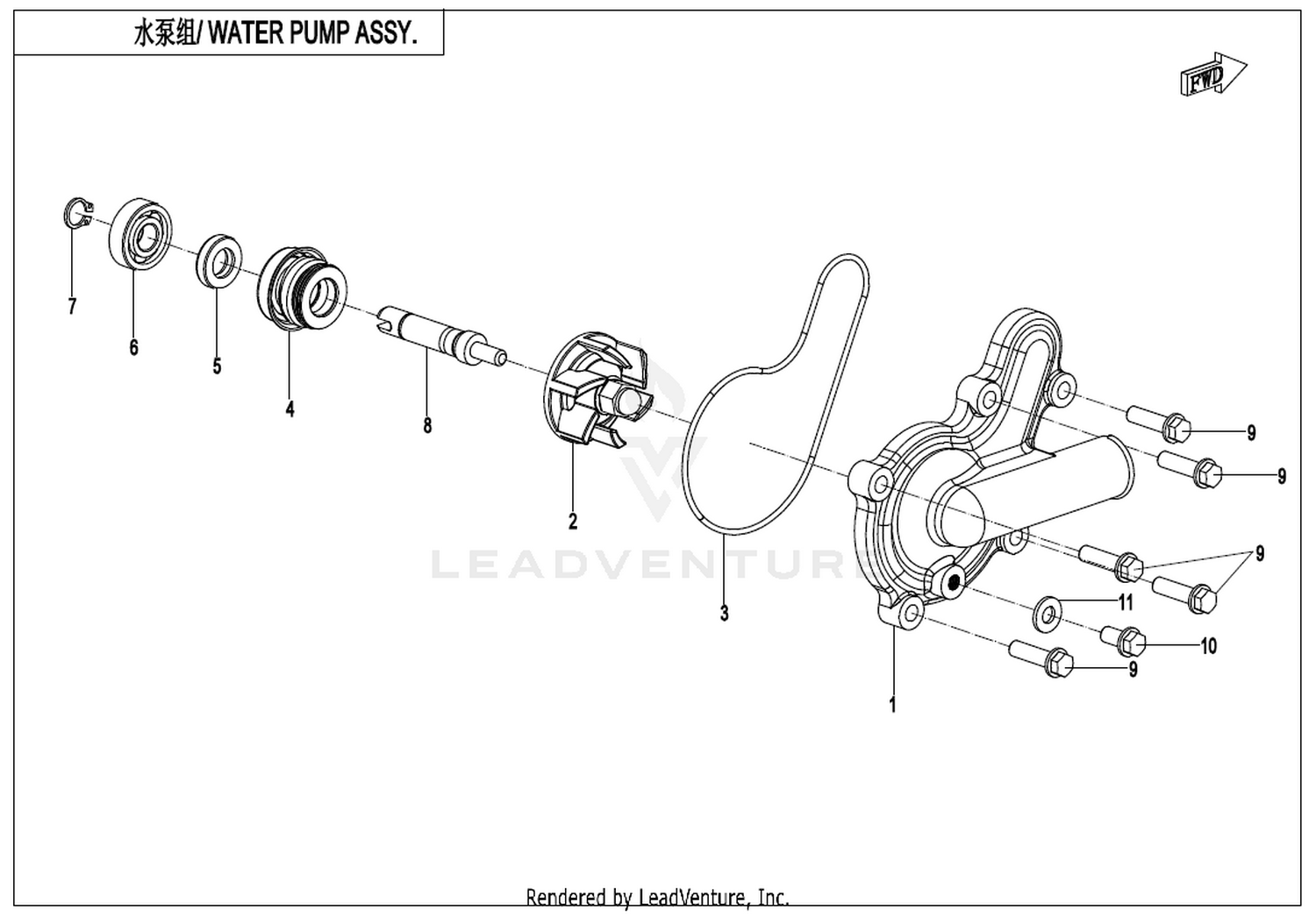 Water Pump Assy