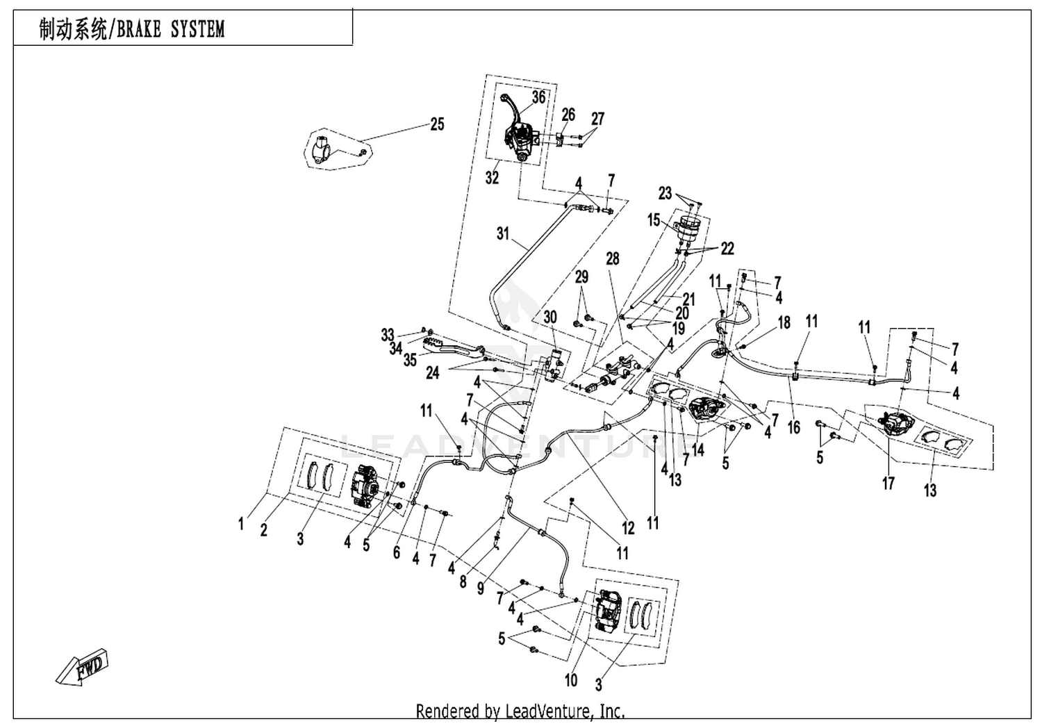 Brake System(No Parking System)