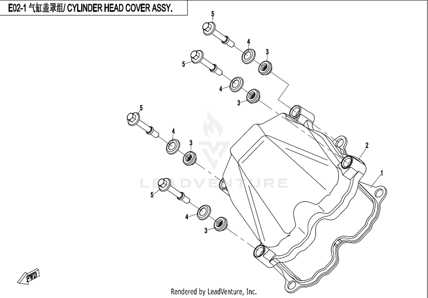 Cylinder Head Cover Assy