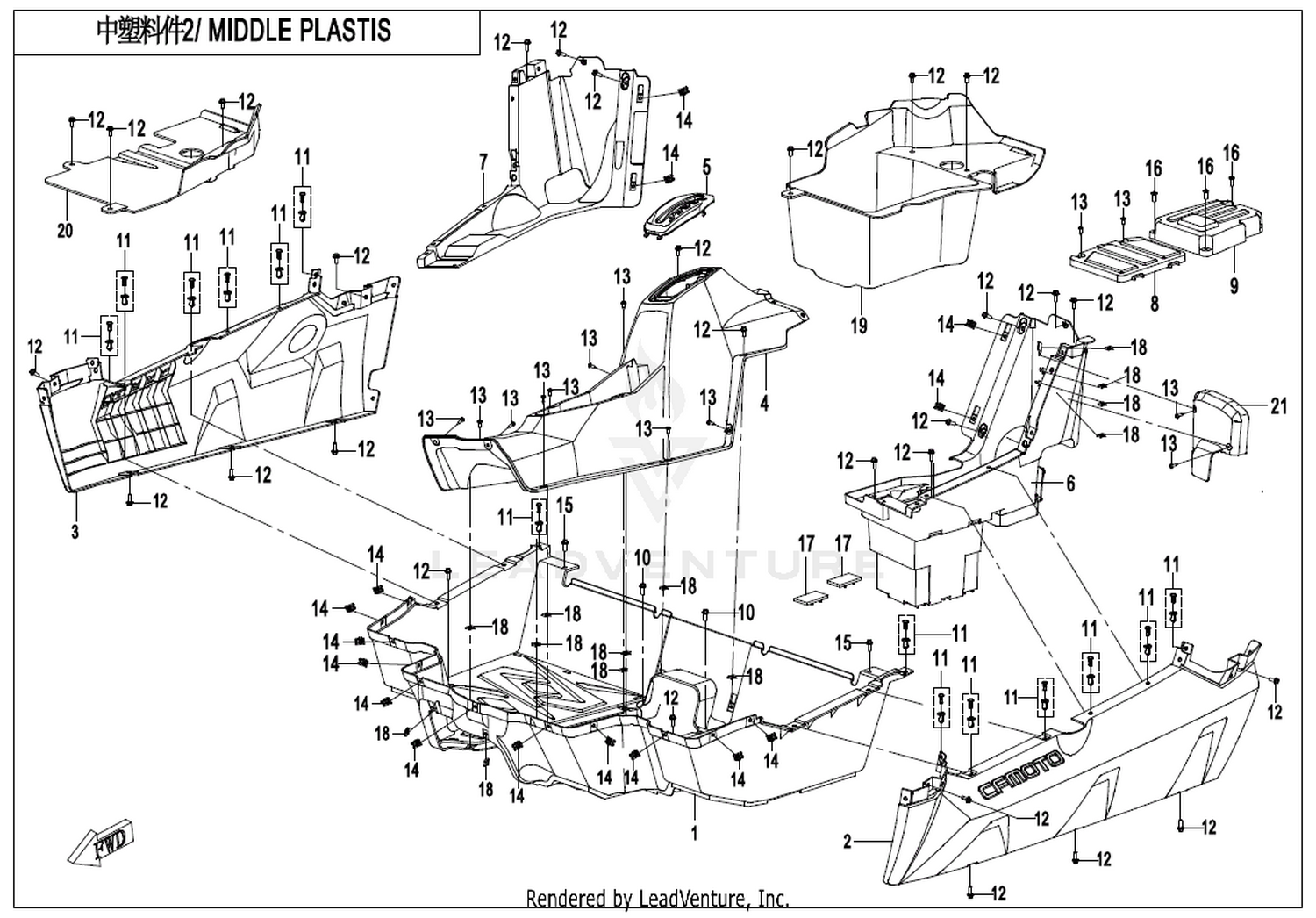 Middle Plastic 2