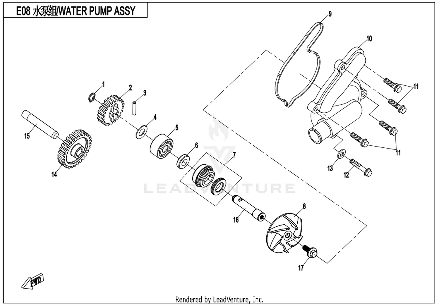 Water Pump Assy