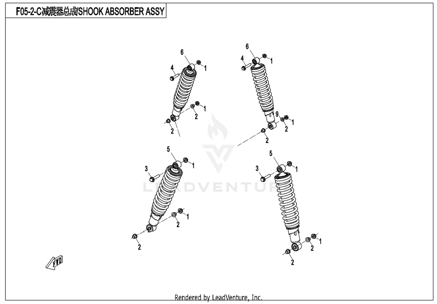 Shock Absorber Assy(Yit Oil Shock)
